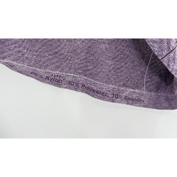 Moving Comfort Large 1/2 Zip Pullover Purple Active Lightweight Stretchy Runs Sm - Picture 9 of 10